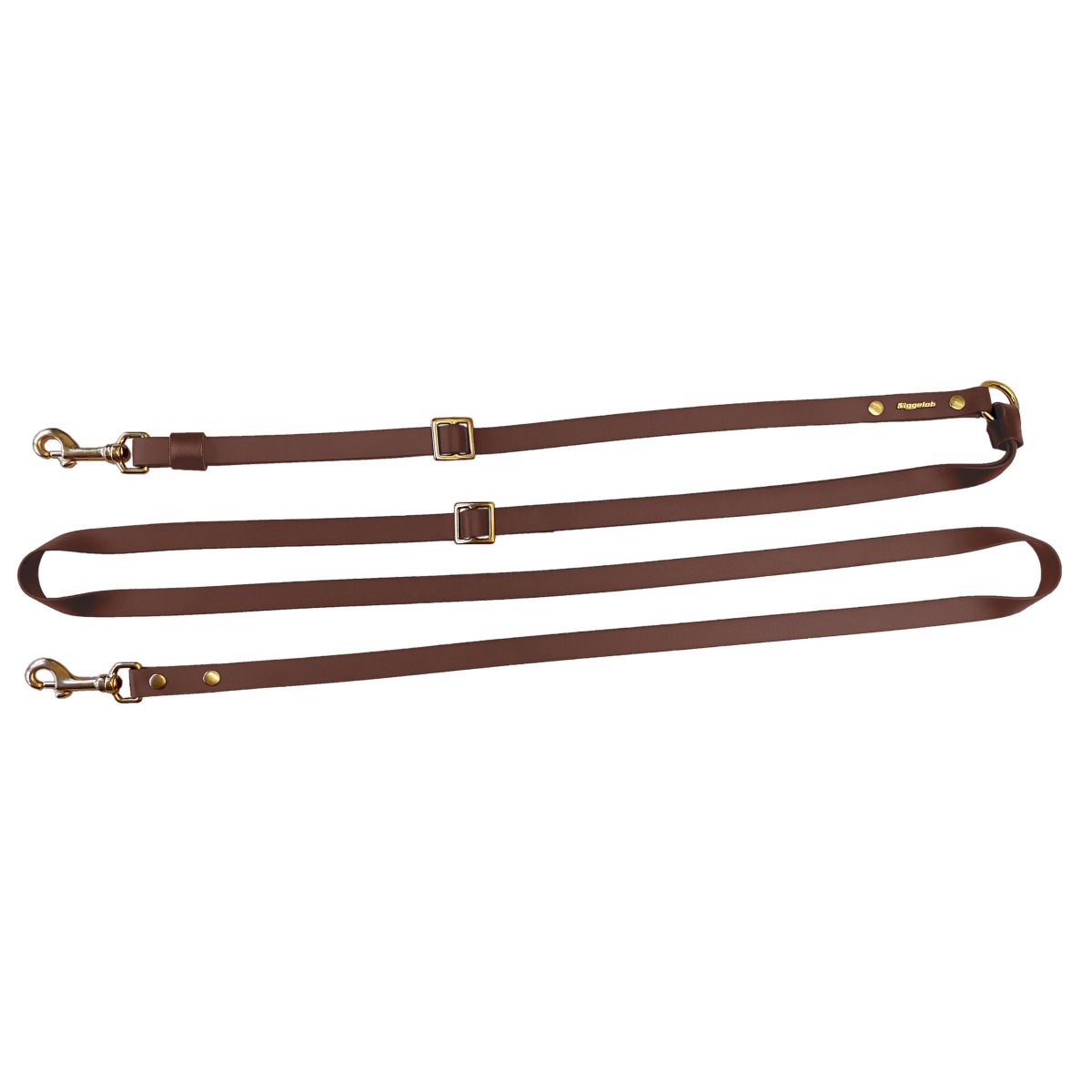 Laisse en biothane NOBLE brun noisette